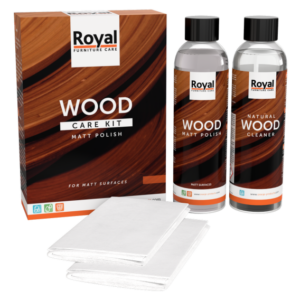 Royal Matt Polish Wood Care Kit + Cleaner